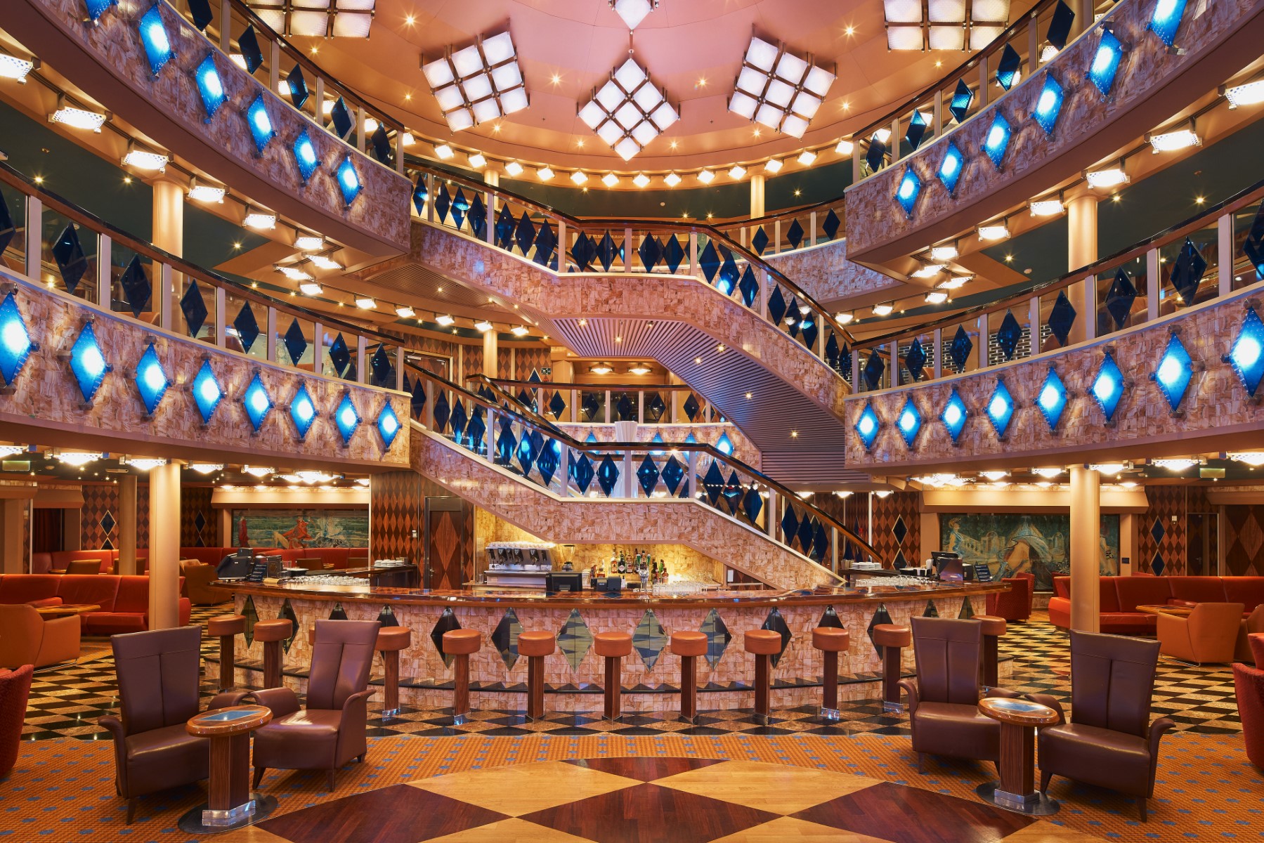 MyCruise Costa-Cruises Favolosa Offentlige-arealer Barer-lounger-atrium1